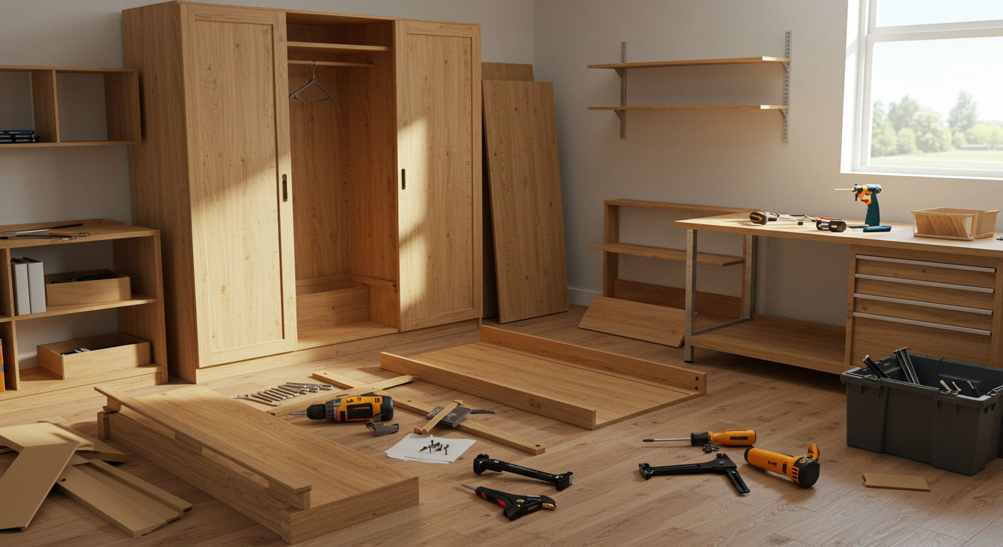 فك وتركيب الاثاث