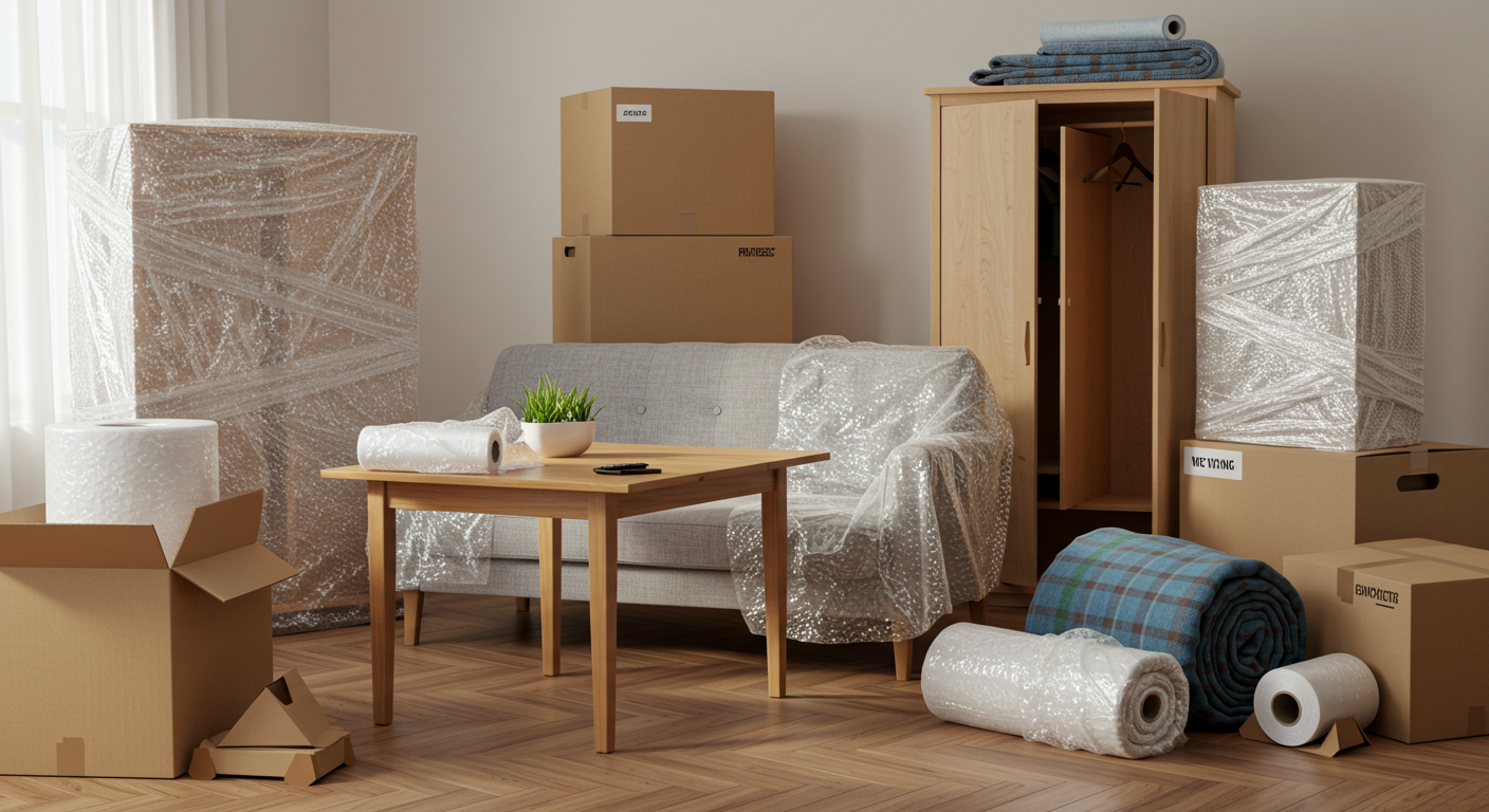 تغليف وحماية الاثاث